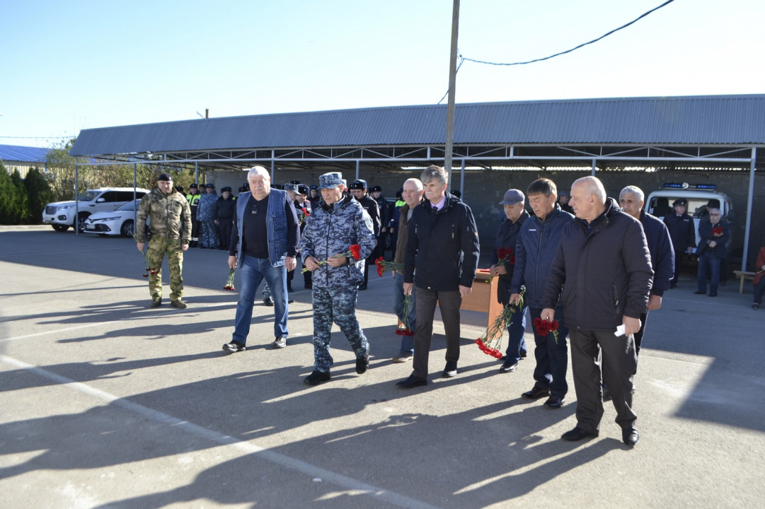 Открытие памятника сотрудникам органов внутренних дел Ставропольского края, погибшим при исполнении служебных обязанностей