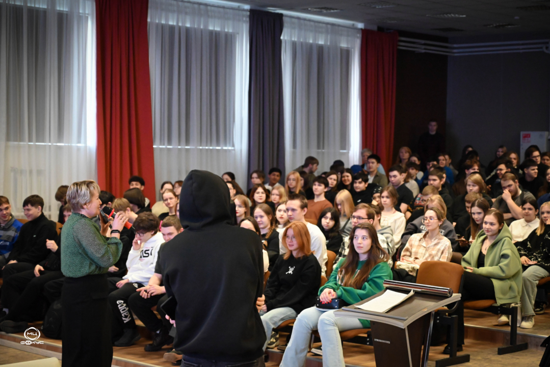 Встреча со студентами Няганского технологического колледжа