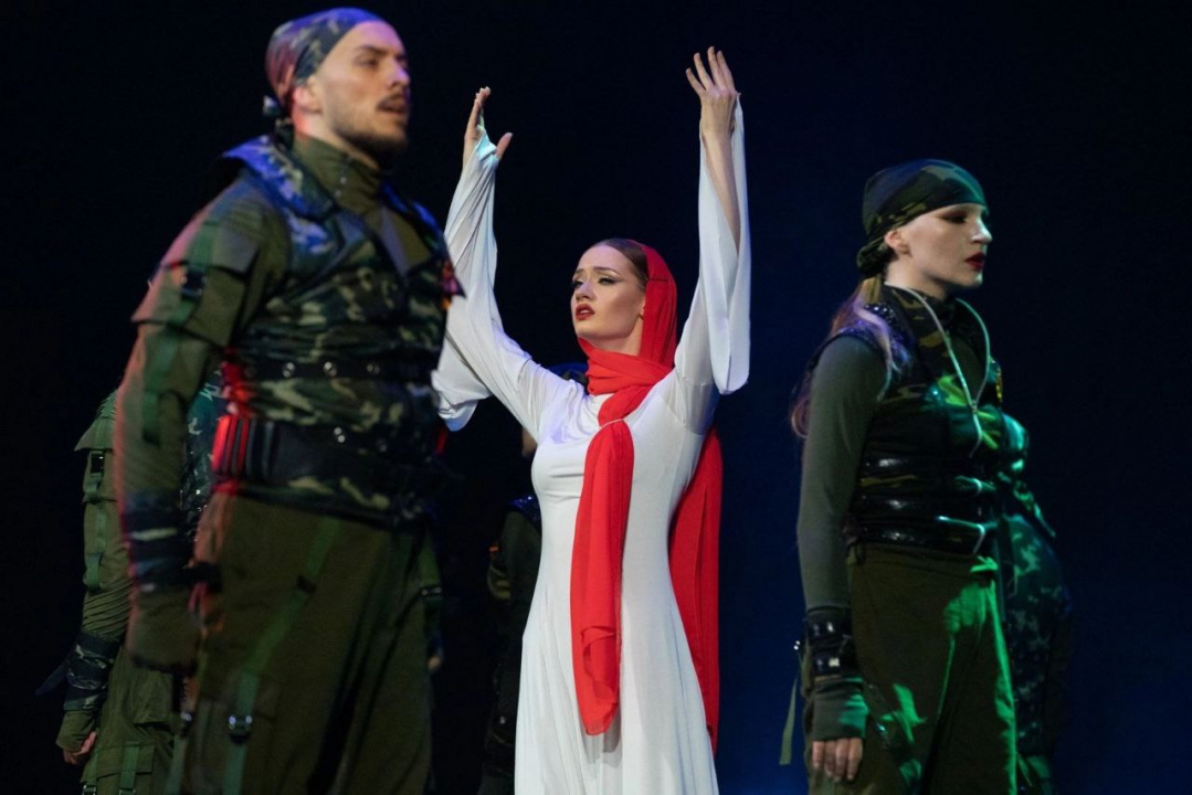 Спектакль "Неугасима память поколений" в Ставрополе