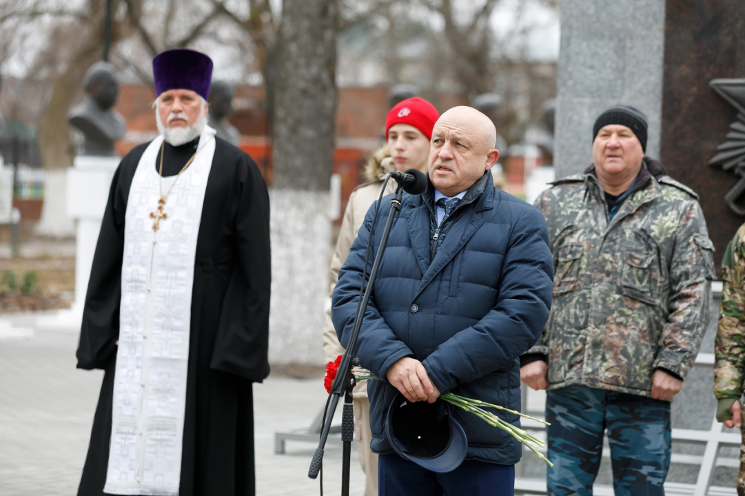 Мемориал «Защитники Отечества» открыт в Воронежской области 