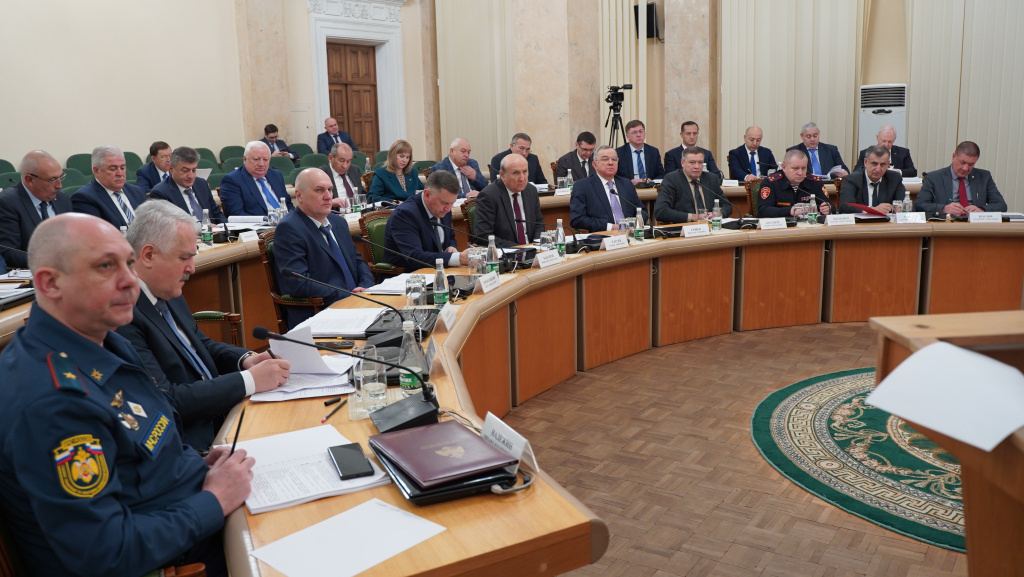 Cовместное заседание антитеррористической комиссии и оперативного штаба в Кабардино-Балкарской Республике