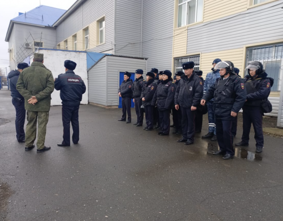 Командно-штабное учение в Оренбургской области