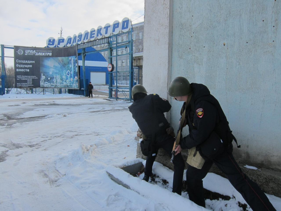 Антитеррористическое учение в Оренбургской области 