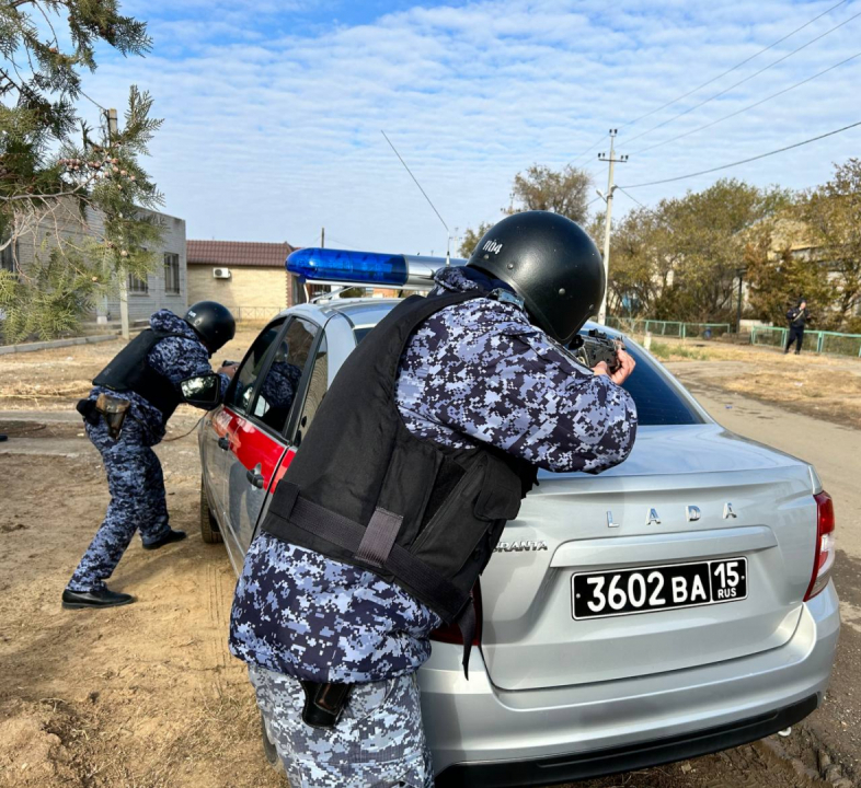 Антитеррористическое учение «Рельеф» в Астраханской области 