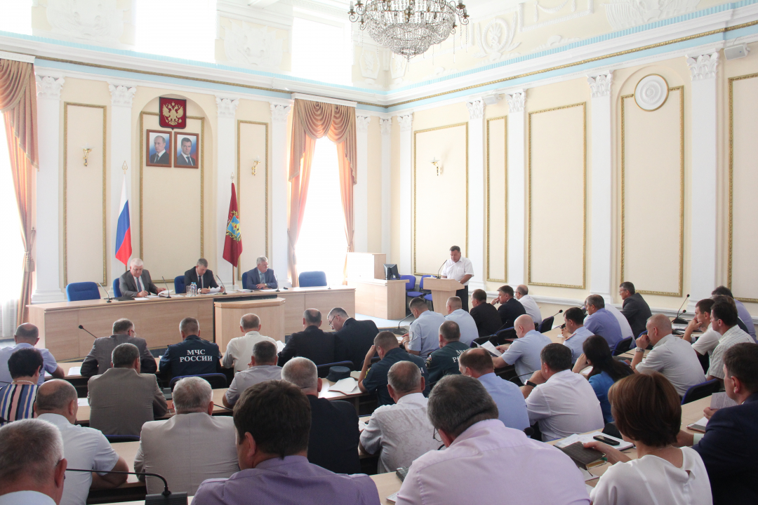 Александр Богомаз провел заседание антитеррористической комиссии Брянской области