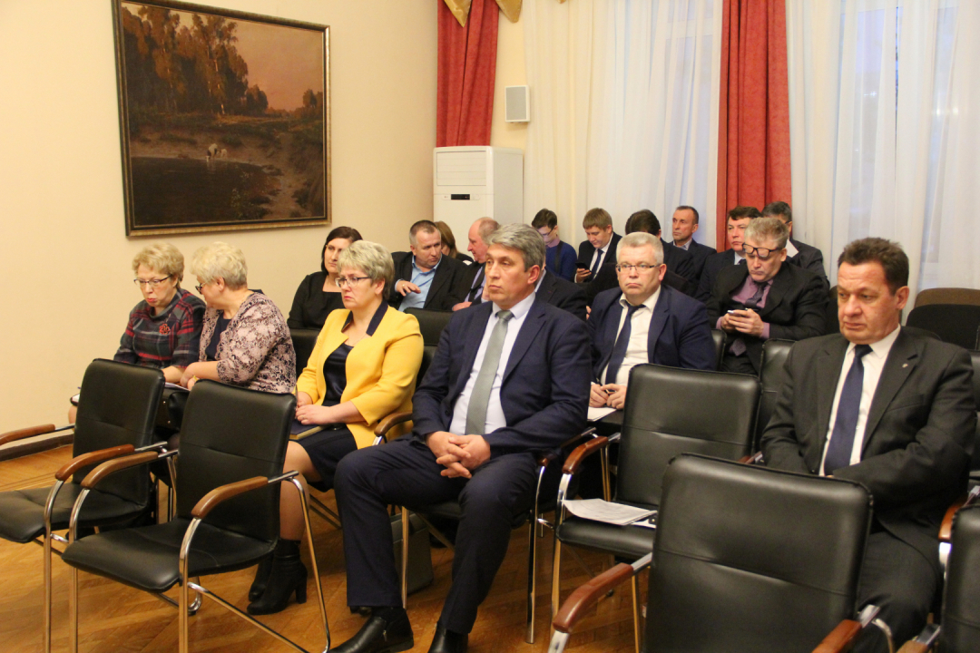 Зрительный зал с представителями муниципальных образований Ивановской области