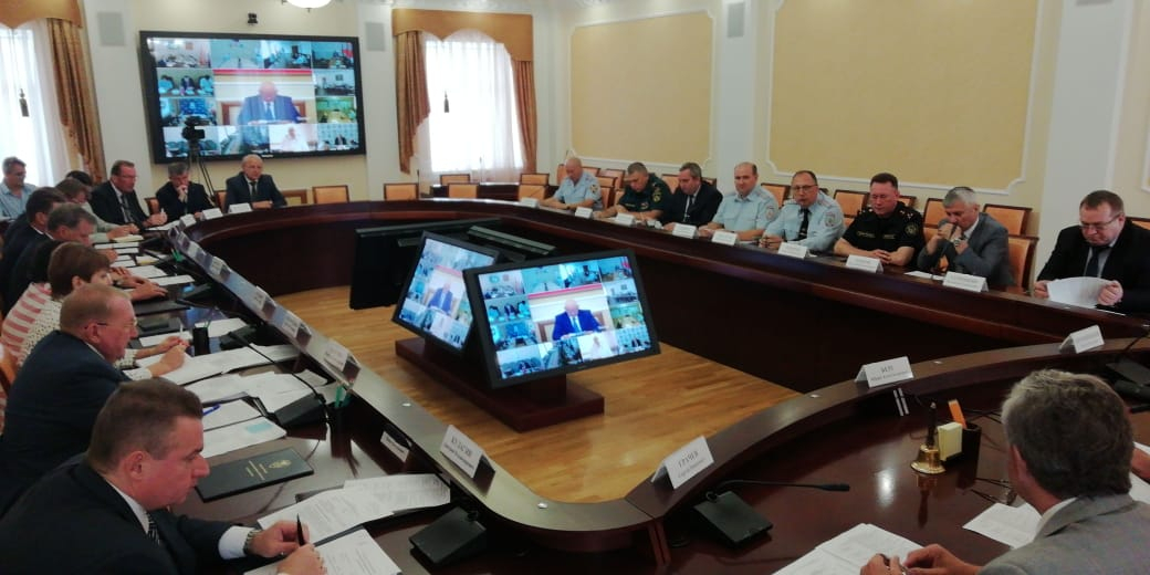 Юрий Берг провел заседание областной Антитеррористической комиссии 