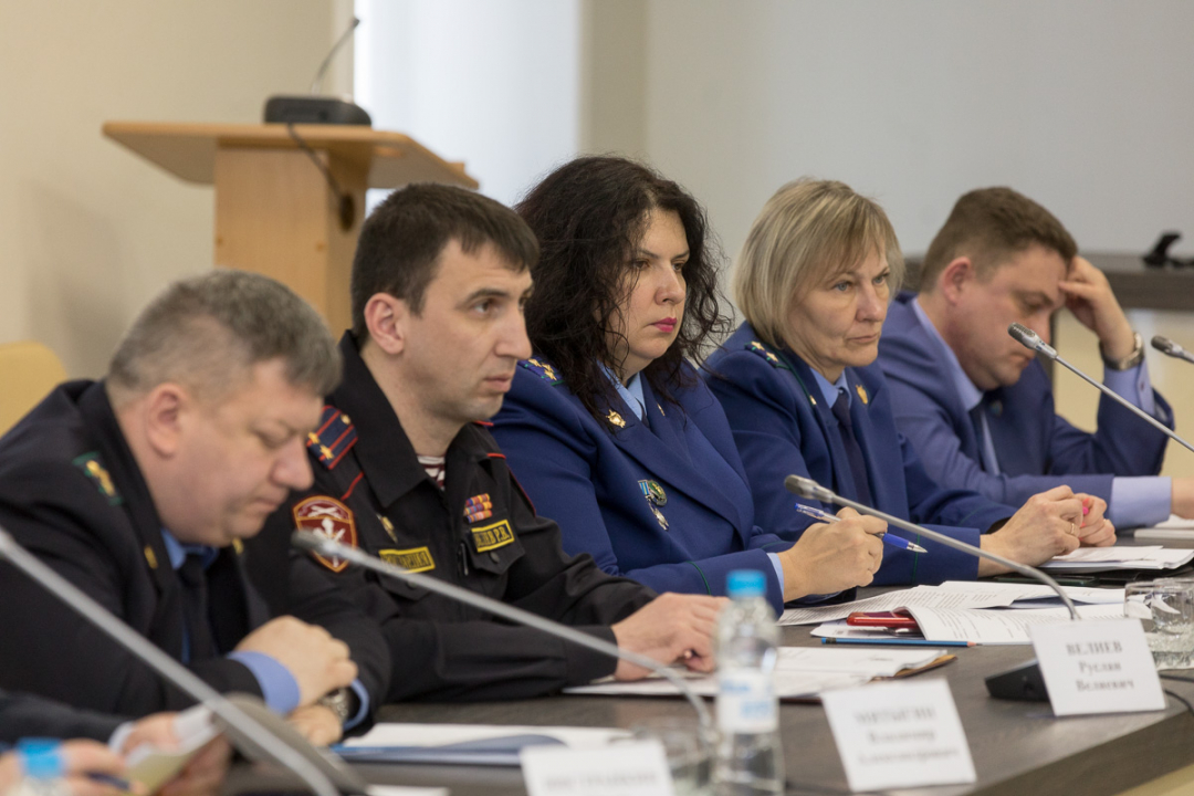 В Псковской области проведено 	заседание антитеррористической  комиссии