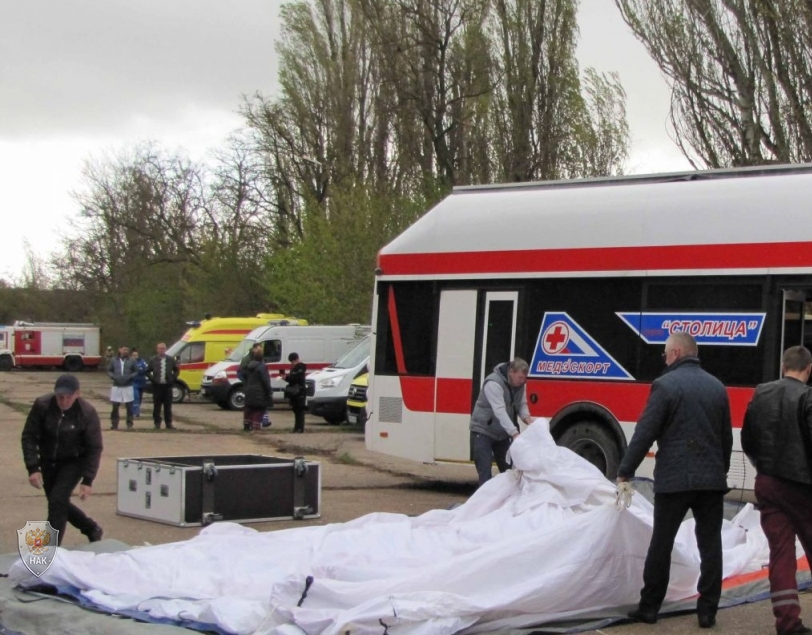 На полигоне в посёлке Школьное Симферопольского района прошли антитеррористические учения