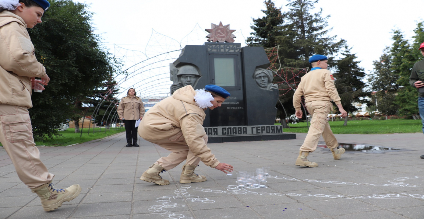 Акция "Голубь мира" посвященная памяти жертв терактов