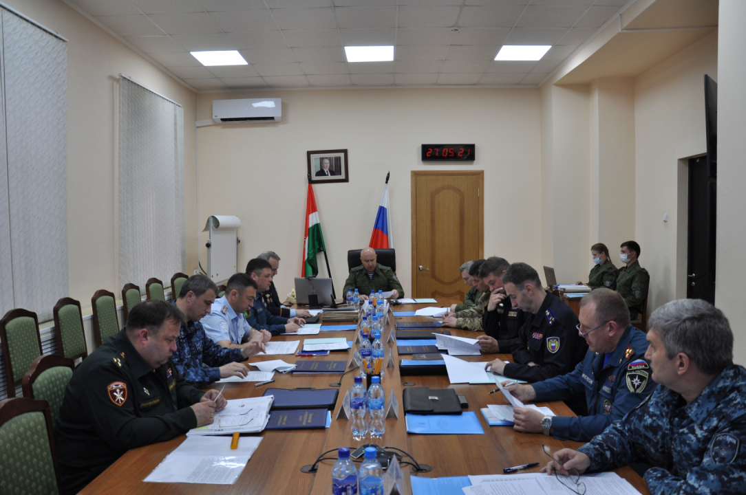 Оперативным штабом в Калужской области проведено командно-штабное учение 
