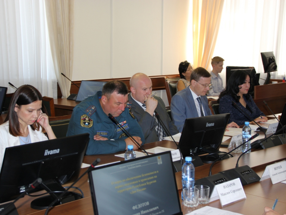 Обсуждение вопроса членами Антитеррористической комиссии в Республике Бурятия