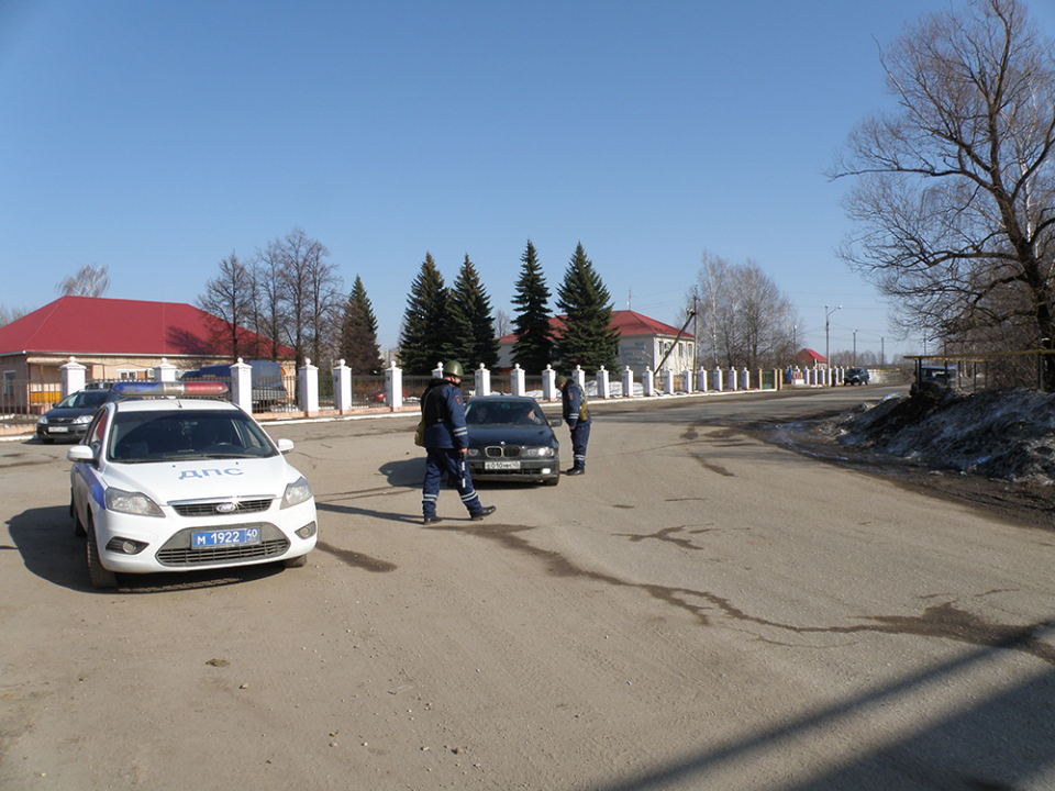 Проверка документов в районе спецоперации