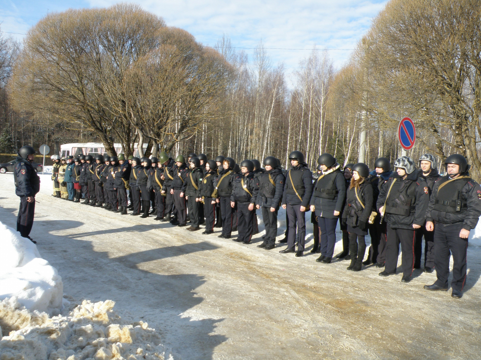 Оперативным штабом в Калужской области проведено командно - штабное учение