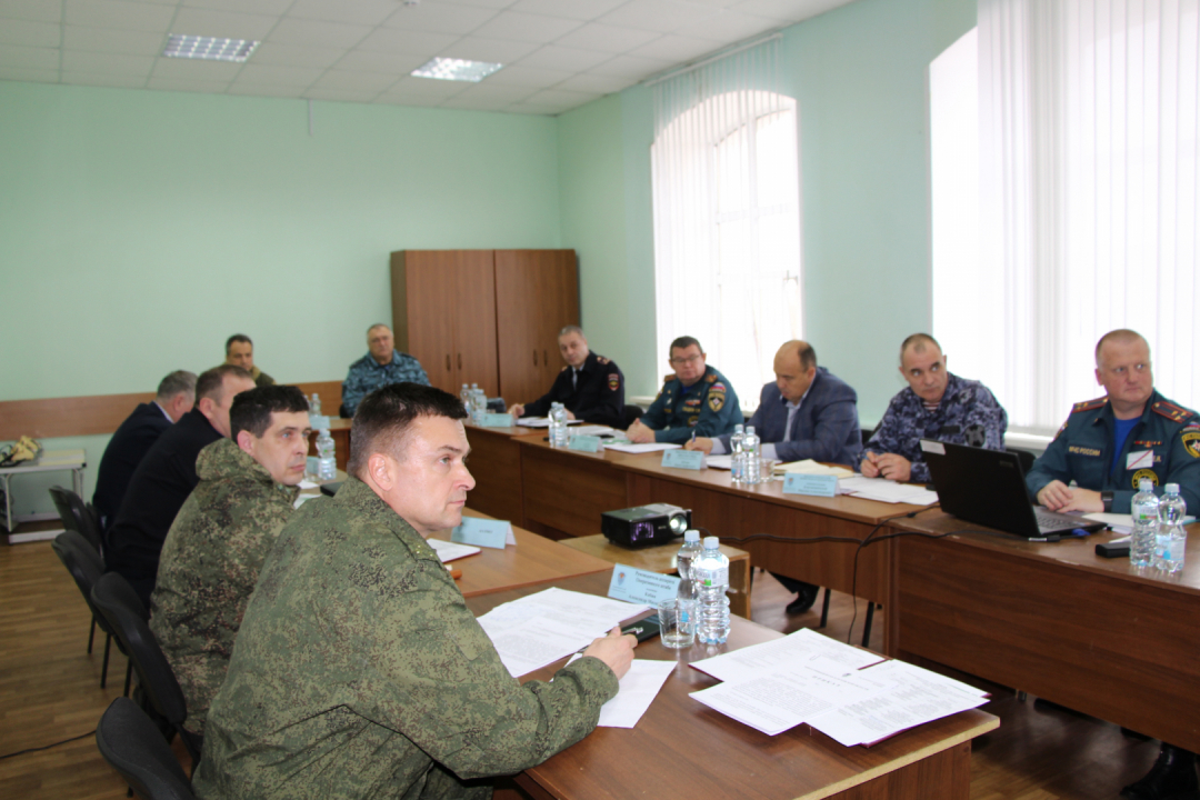 Оперативным штабом в Орловской области проведено командно-штабное учение «Сигнал-Мценск-подрыв» 