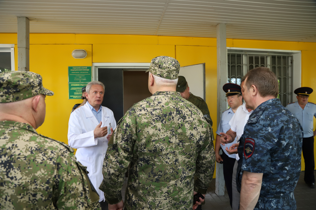 Оперативным штабом в Белгородской области проведены плановые тактико-специальные учения 