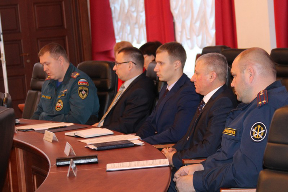 Состоялось очередное заседание областной антитеррористической комиссии