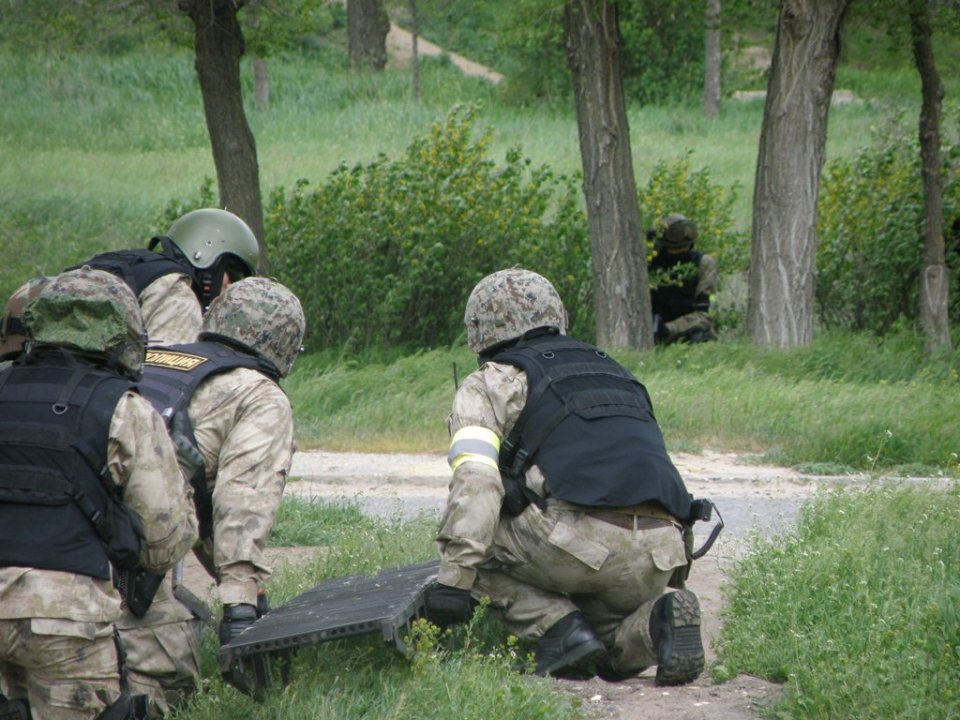 Оперативным штабом в Республике Калмыкии проведено тактико-специальное учение