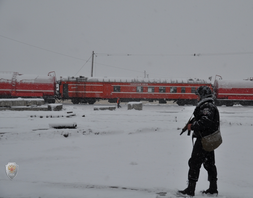 Оперативным штабом в Белгородской области проведены  контртеррористические учения по пресечению террористического акта на территории железнодорожной станции «Валуйки»