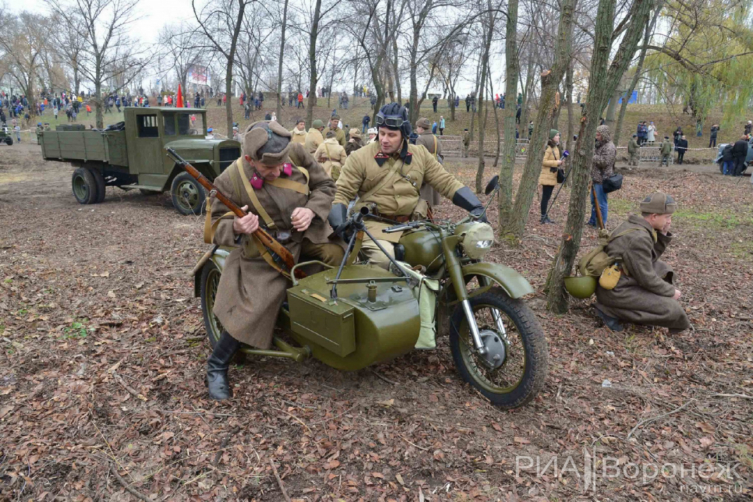 Историческая реконструкция боев за Воронеж в годы Великой Отечественной войны