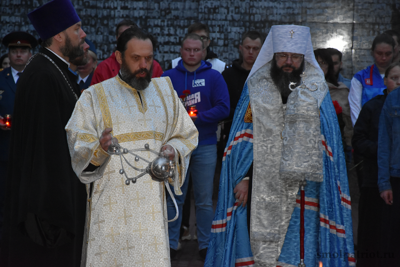 В Смоленской области проведена Общероссийская патриотическая акция "Свеча Памяти"