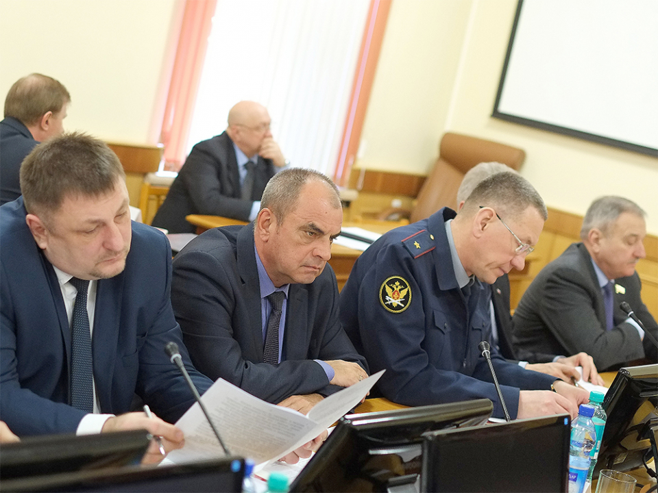 Участники совместного заседания АТК и ОШ в Кировской области