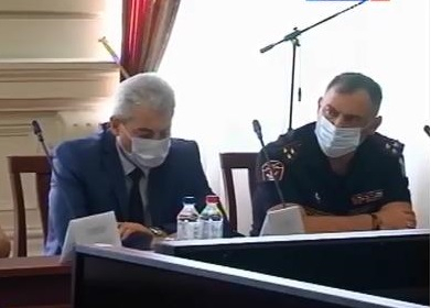 Прошло совместное плановое заседание антитеррористической комиссии и оперативного штаба в Астраханской области