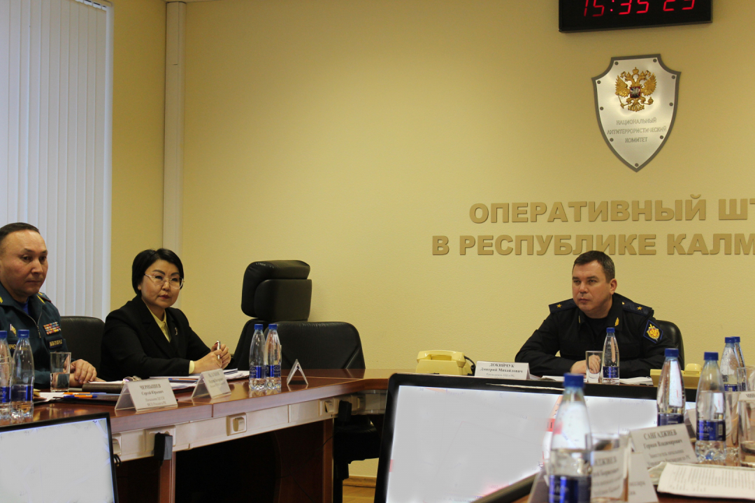 Командно-штабные учения в Республике Калмыкия