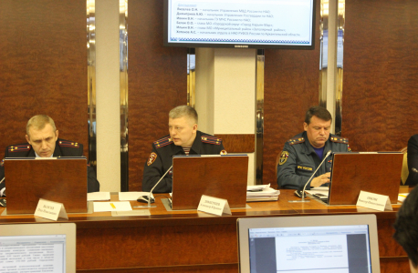 Александр Цыбульский провел итоговое заседание окружной Антитеррористической комиссии