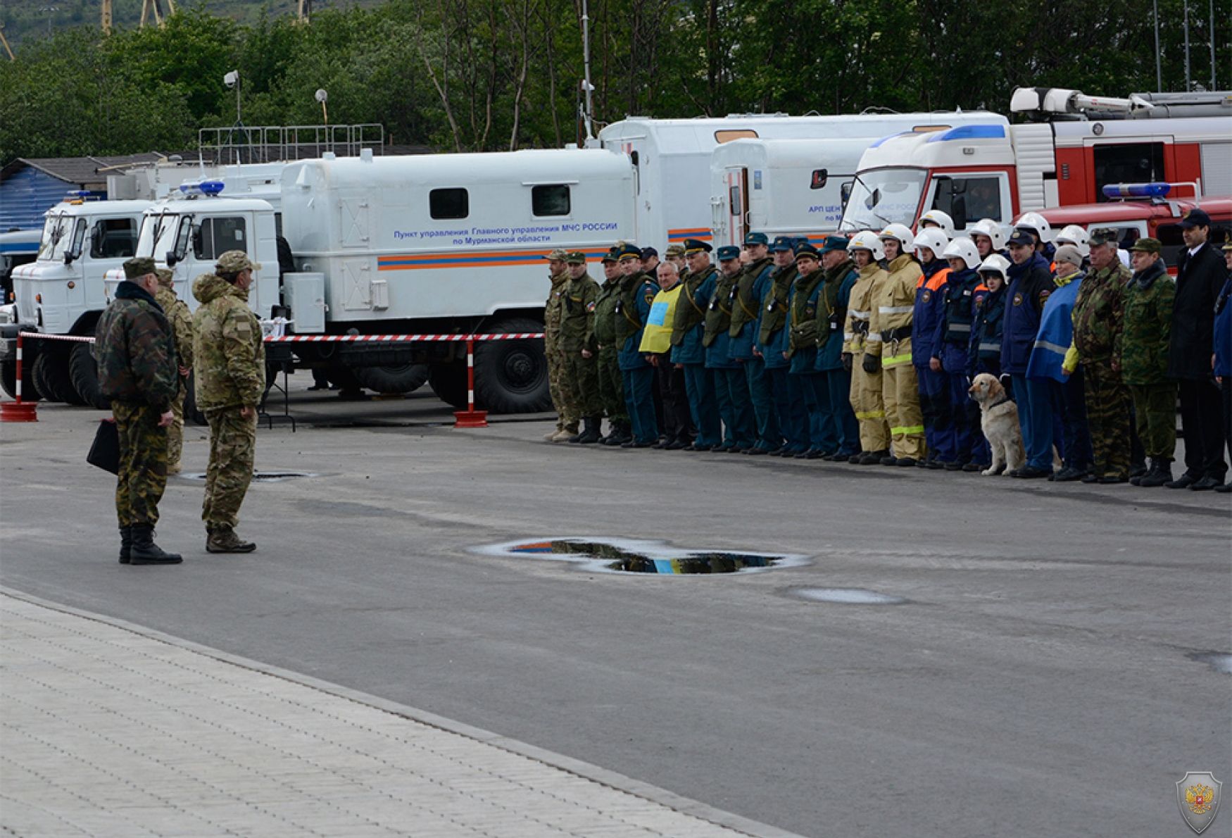 В Мурманской области проведено командно-штабное учение «Вихрь-2016»