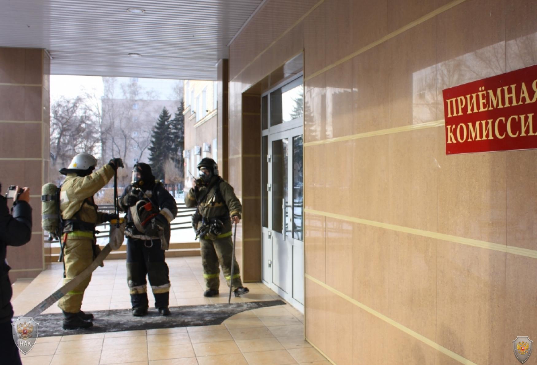Хакасский государственный университет стал местом проведения антитеррористических учений