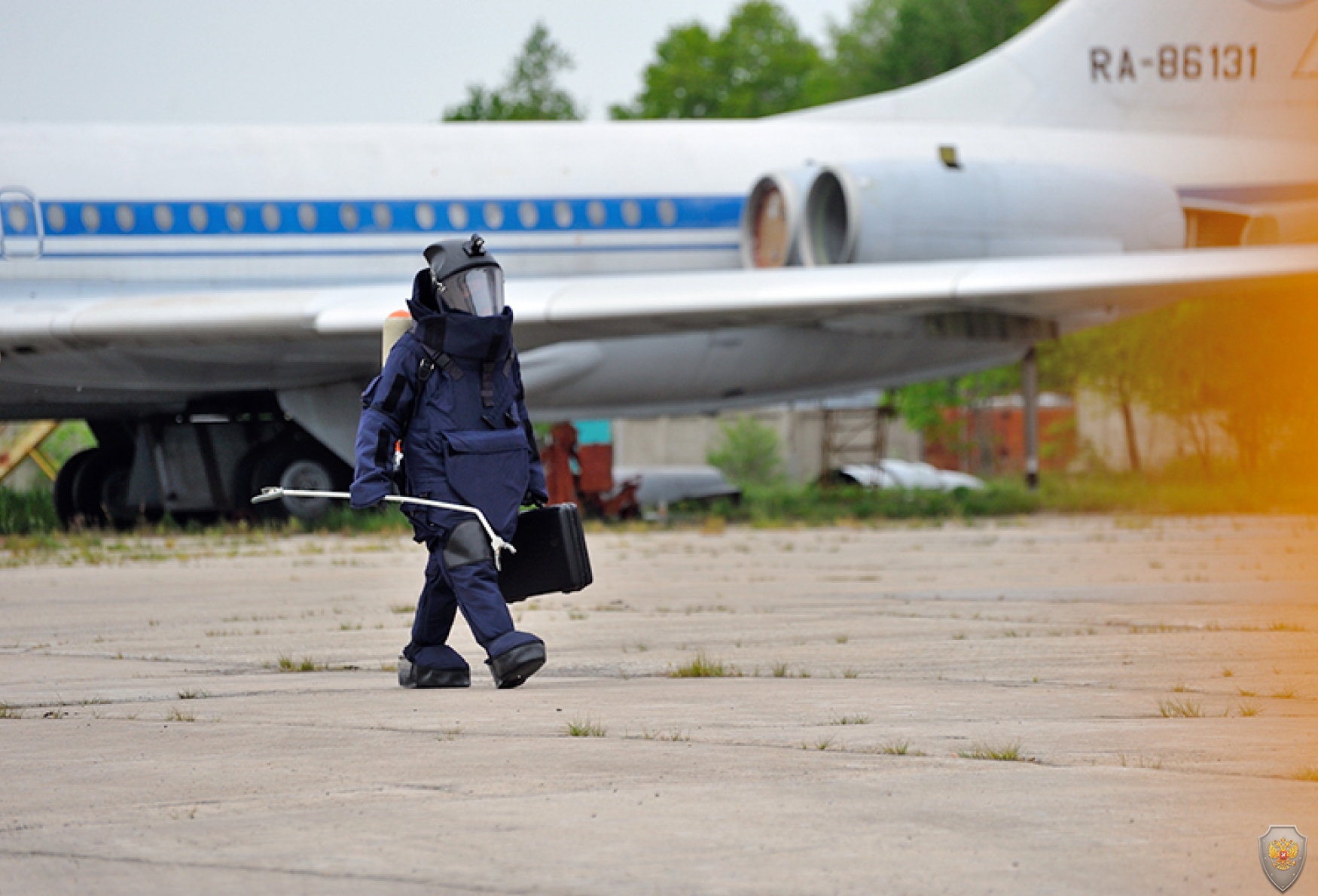 ГЛУВ. Выдвижение к самолету