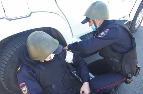 Под руководством оперативного штаба в Республике Тыва проведено антитеррористическое учение