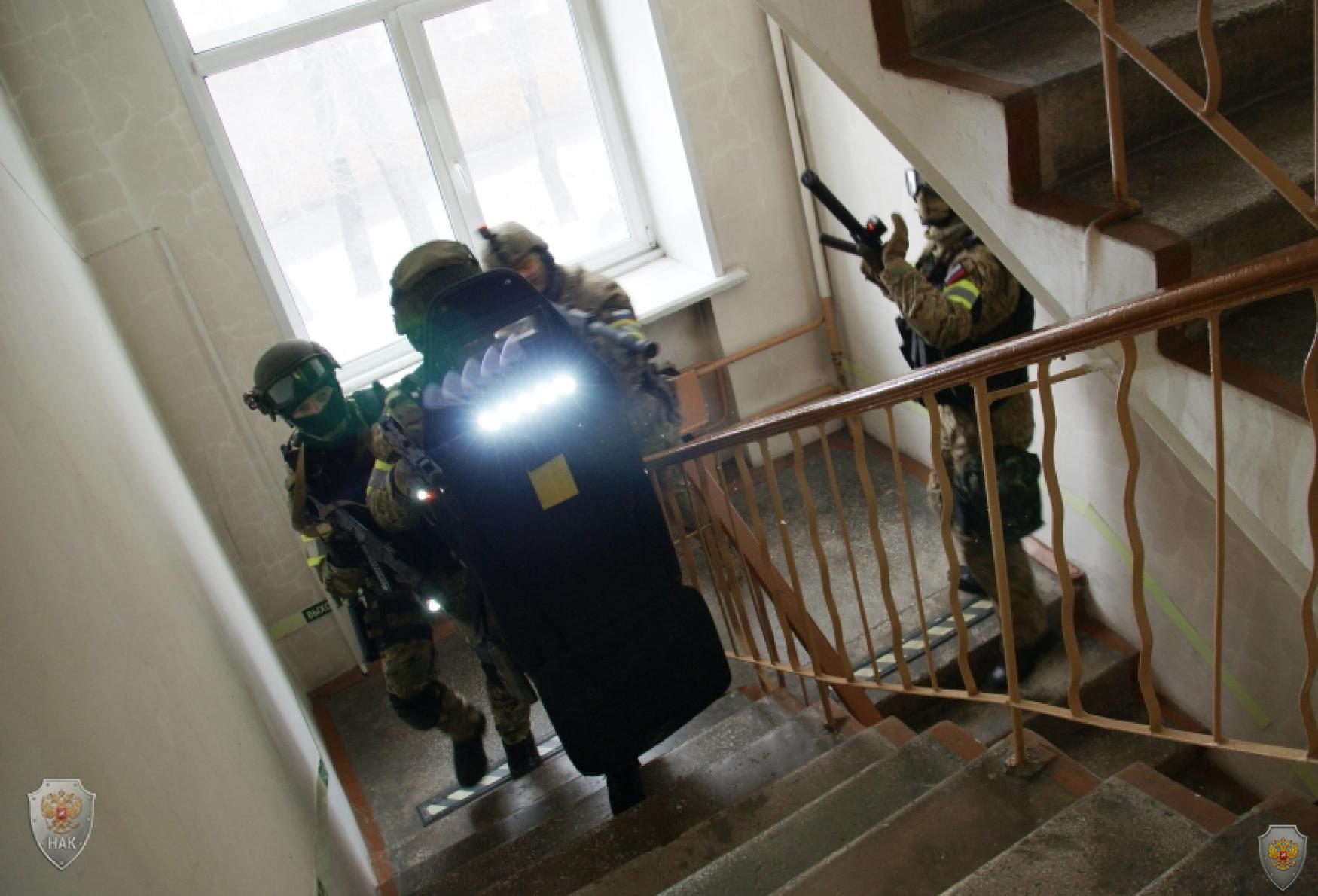 Хакасский государственный университет стал местом проведения антитеррористических учений