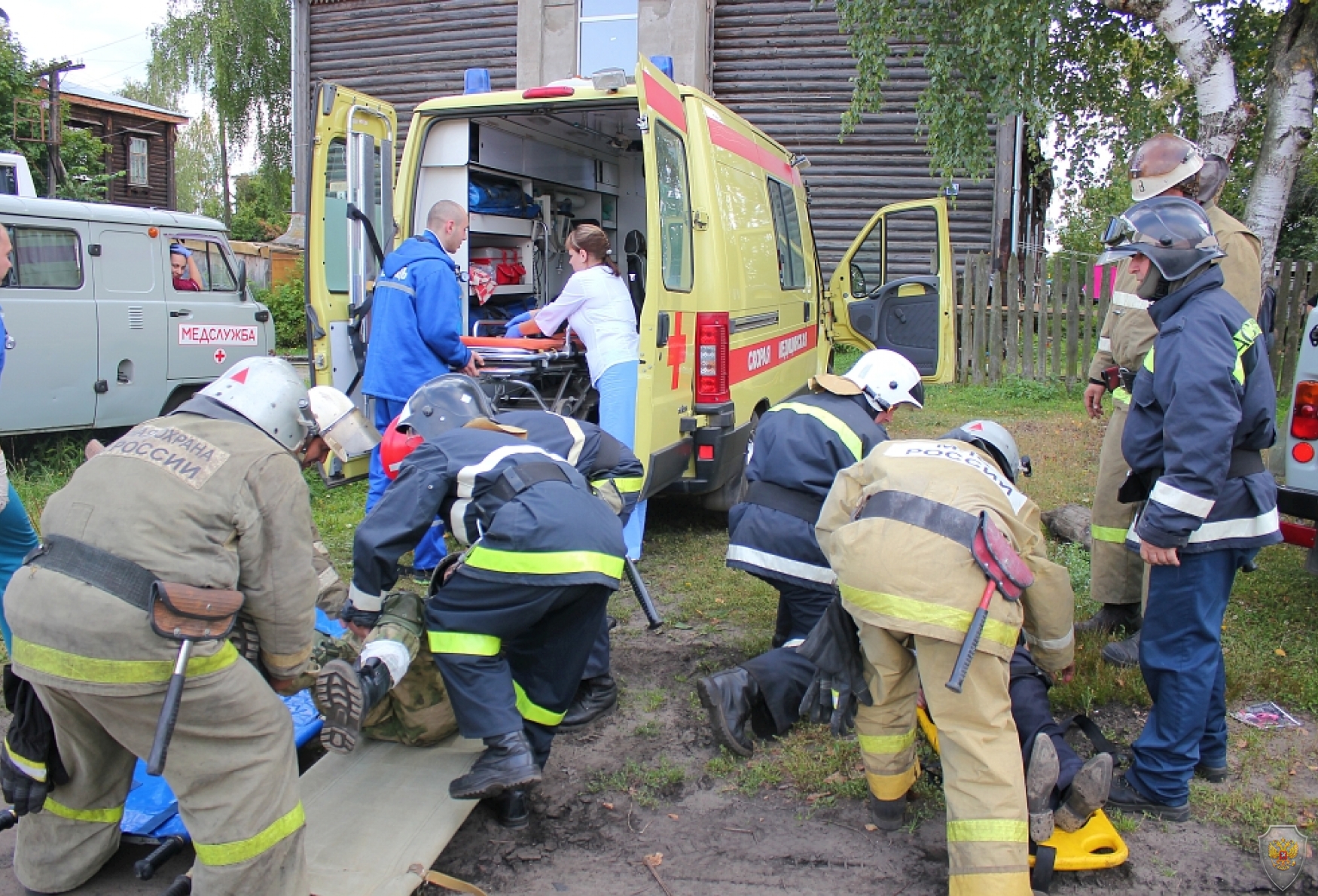 Оказание медицинской помощи освобождённым заложникам