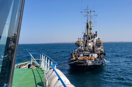 В Черноморском оперативный штаб в морском районе (бассейне) провел тактико-специальное учение «Лагуна-2019»