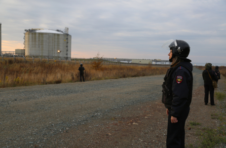 Антитеррористическое учение оперативного штаба в Сахалинской области