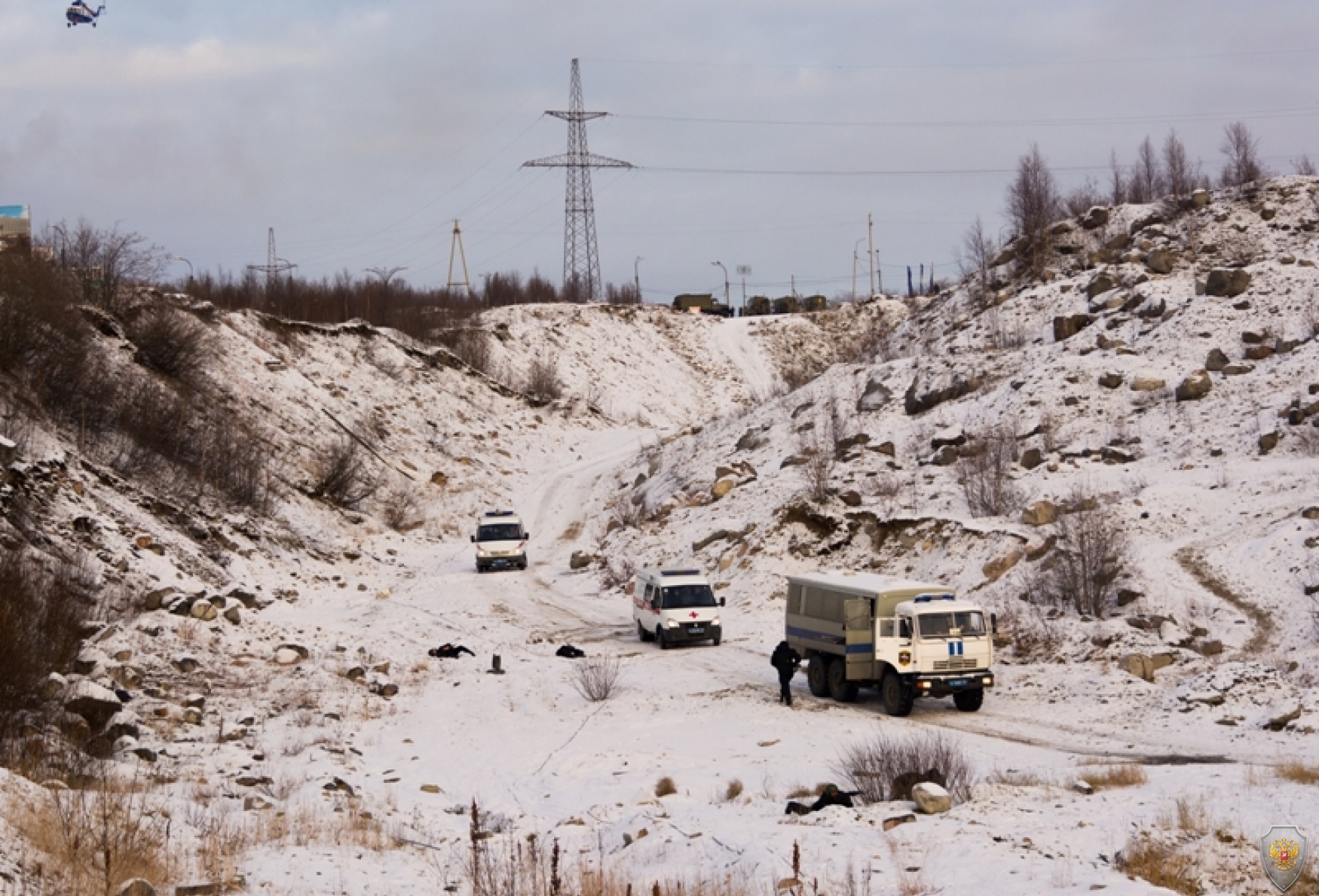 Действия по нейтрализации выдворенных за городскую черту «террористов»