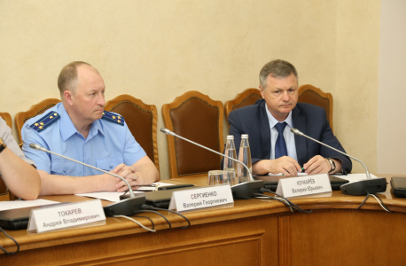 Прошло заседание Антитеррористической комиссии и Оперативного штаба в Орловской области