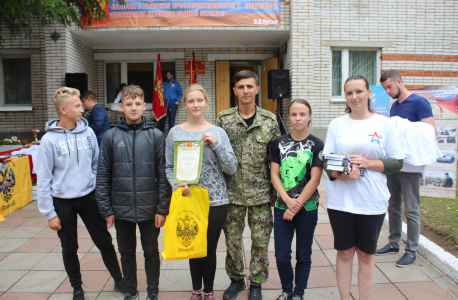 В Агалатово Ленинградской области  прошли военно-спортивные игры «Вместе сильнее»