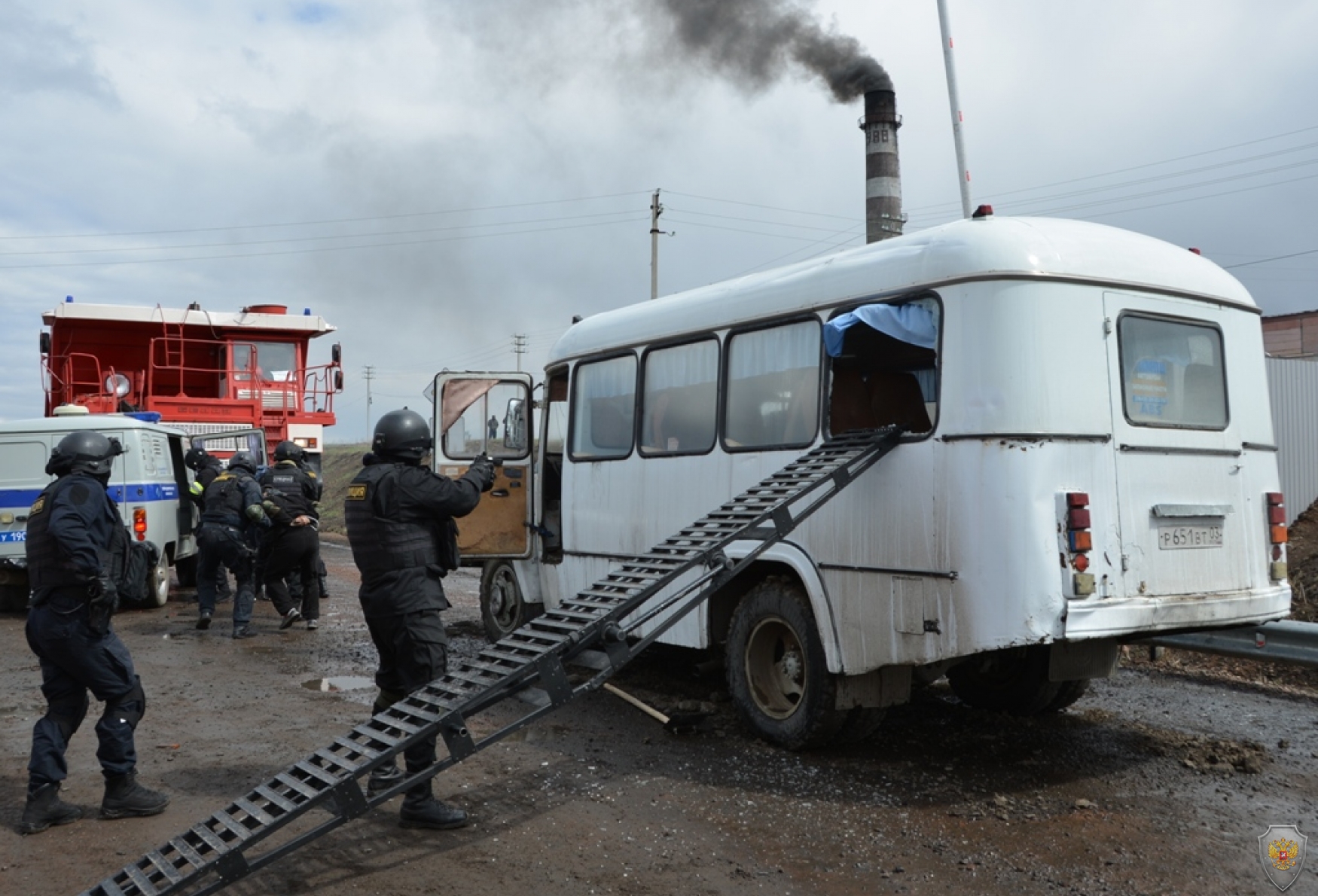 Учения, проведенные Оперативным штабом в Республике Бурятия