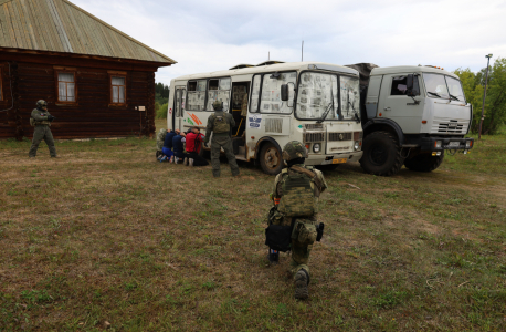 Оперативным штабом в Удмуртской Республике проведено антитеррористическое учение