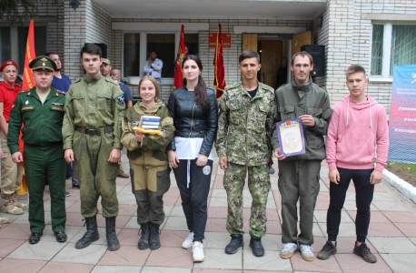 В Агалатово Ленинградской области  прошли военно-спортивные игры «Вместе сильнее»