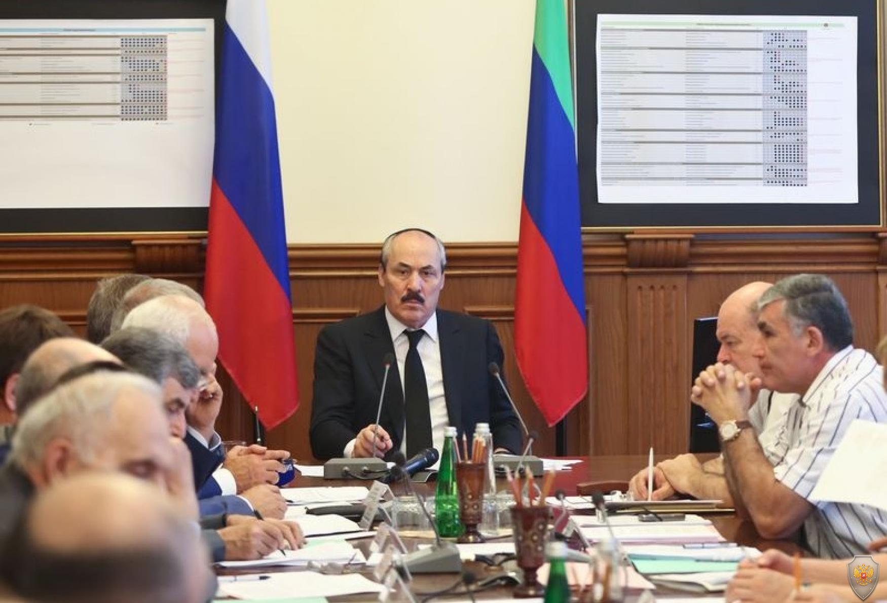 В Дагестане прошло очередное заседание антитеррористической комиссии