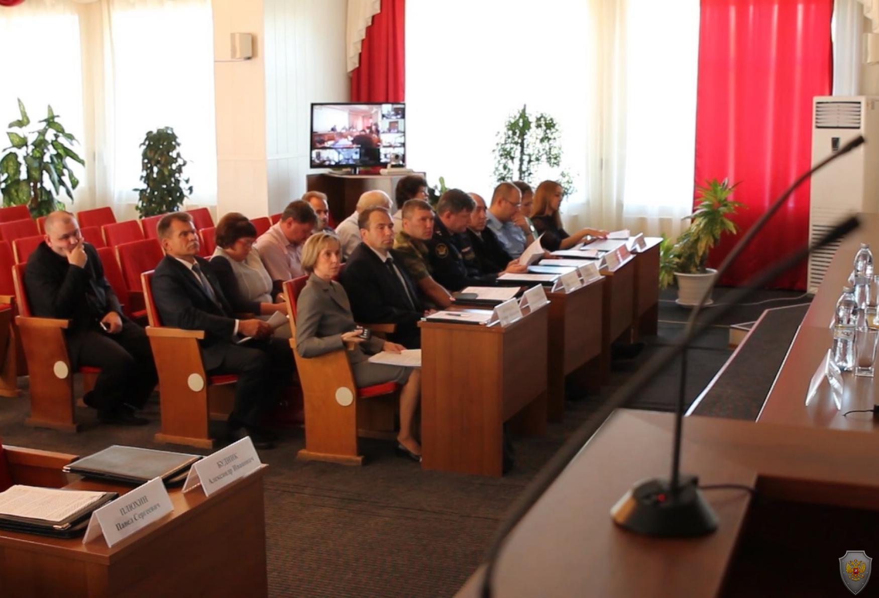 Открытие  выездного заседания АТК в Томской области