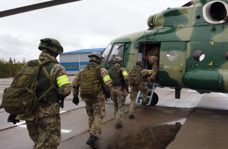 Оперативным штабом в морском районе (бассейне) в городе Мурманске проведено масштабное тактико-специальное учение