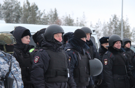 Антитеррористическое учение в Архангельской области 