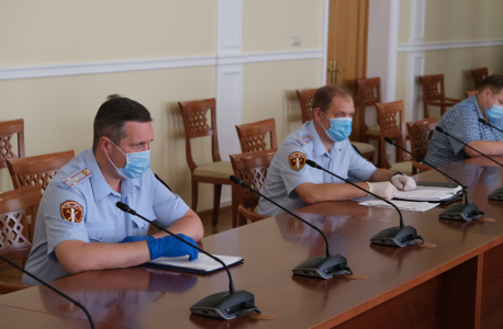 Заседание рабочей группы по обеспечению выполнения требований к антитеррористической защищенности объектов топливно-энергетического комплекса, расположенных на территории Орловской области 