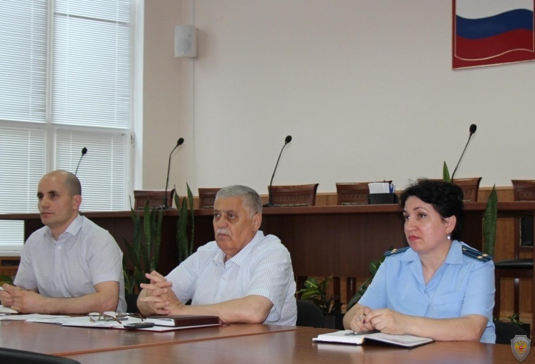 Очередное заседание городской антитеррористической комиссии  прошло в Каспийске