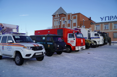 Плановое командно-штабное учение в Курганской области 